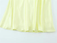 Vestido Midi Recto con Cremallera Estilo Vintage con Espalda Descubierta para Mujer Moda Elegante - details 7