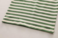 Conjunto De Ropa Infantil Para Bebé De Verano Con Estampado Rayado Camiseta Y Shorts De Algodón Y Poliéster Estilo Casual Para Niños - details 8