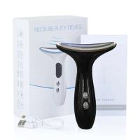 Dispositivo de belleza para el cuello, 3 modos, EMS, estiramiento Facial, eliminador de papada, LED, antiarrugas, masajeador Facial para apretar la piel - details 2