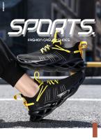 Zapatos Deportivos informales para hombre, calzado sencillo, a la moda, cómodos y transpirables para exteriores - details 0