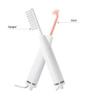 Herramienta de Cuidado de la Piel para el Acné y el Crecer Cabello Electroterapia de Alta Frecuencia con Tubo de Vidrio Portátil Piel Normal - details 7