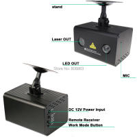 Proyector Láser R&G de 12 Patrones Efecto de Galaxia Completa de Luz DJ Hogar Fiesta Navideña Luz de Baile Bar - details 2