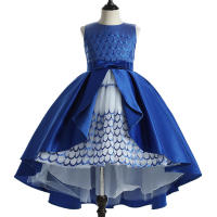 Vestido de princesa para niña, gran oferta, elegante, para presentadora, espectáculo, actuación de Piano - details 2