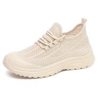 Zapatos de las mujeres de verano nuevo versátil boca poco profunda casual zapatos deportivos zapatos de tela suela suave cómodo madre zapatos - details 0