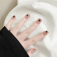 Uñas cortas de ojo de gato rosa, uñas postizas ultraflexibles y duraderas para uso en espectáculos escénicos - details 1