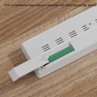 Reloj despertador LED electrónico para estudiantes, reloj Digital con Control por voz, doble repetición, 12/24H, alarmas duales - details 7