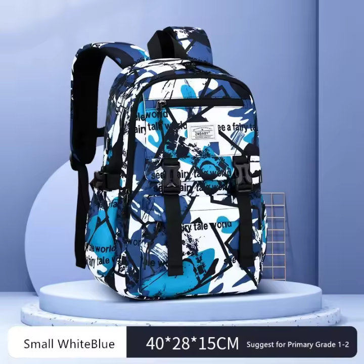 Bolsas de escuela primaria para niños, mochila ligera de gran capacidad, mochila escolar impermeable, Mochilas para estudiantes - 1