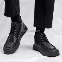Nuevas botas de piel de oveja, zapatos Chelsea de gamuza, marca de diseño de moda rusa de bajo precio para hombres - details 0