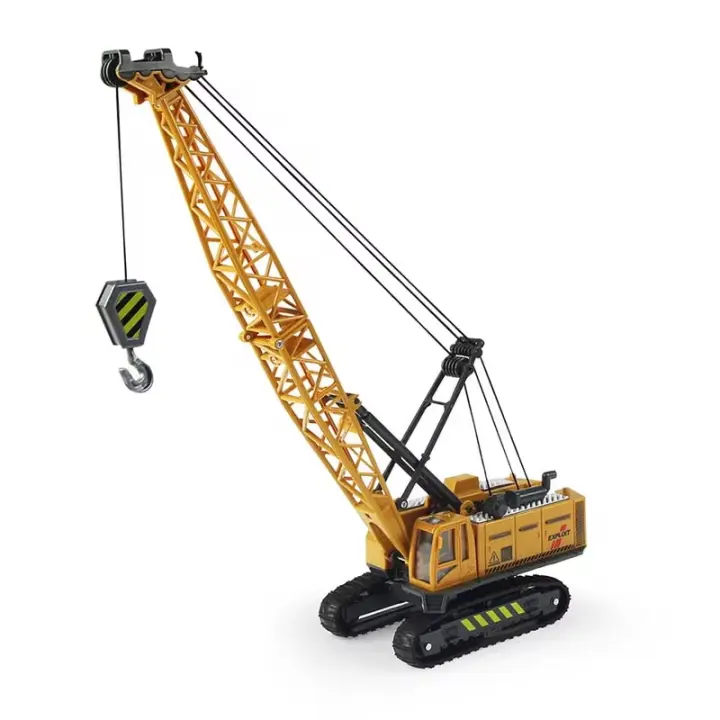 Camión de juguete de ingeniería de aleación fundido a presión, modelo de construcción de coche, vehículo cargador, Tractor, grúa, excavadora, juguetes para niños, regalo para niños, 9 estilos - 1