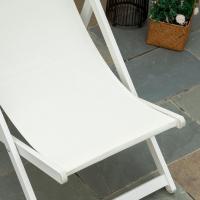 2 Tumbonas Plegables  Aluminio Tumbonas  Jardín  Respaldo Regulable en 5 Posiciones Reposacabezas  Terraza Patio Exterior 58x965x915 cm Blanco - details 6