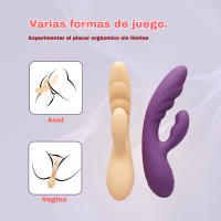 Vibrador Conejito Resistente al Agua Estimulador de Clítoris y Punto G Femenino - details 3