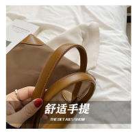 Bolso de mano de gran capacidad, nuevo bolso de moda, bolso de hombro informal de Color sólido para mujer Simple - details 6