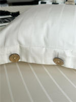 Bonenjoy-sábana ajustada para cama, funda de almohada de algodón 100%, estilo lujoso, ropa de cama agradable para la piel, fundas de colchón de alta calidad - details 4