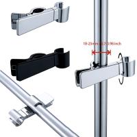 Accesorios de Hardware universales para baño, soporte de Base fija con Clip para cabezal de ducha, pulverizador - details 0