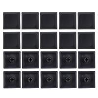 Teclas PBT en blanco para teclado mecánico, instalación de teclas de perfil 1U XDA, 20 piezas, envío directo - details 7