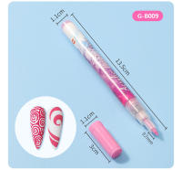 Lápiz de dibujo para arte de uñas, esmalte de Gel único, grafiti de belleza, decoración impermeable, pintura acrílica, delineador de fácil secado, herramienta de manicura - details 13