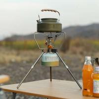 Soporte para acampar al aire libre, marco de estufa portátil y desmontable, altura ajustable, aleación de aluminio, ampliable - details 10