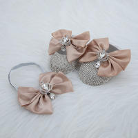MIYOCAR-zapatos ostentosos de corona rosa para bebé, calzado infantil para primeros pasos, regalo perfecto para recién nacido, SPC - details 3