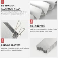 Estufa de Camping Plegable Ultra Ligera Protector de Viento Quemador de Cocina de Picnic a Prueba de Viento Deportes y Exteriores - details 6
