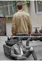 Chaqueta Bomber de piloto para hombre, Parkas militares para motocicleta, abrigo táctico de piloto de la Fuerza Aérea, prendas de vestir exteriores de carga, Invierno - details 8