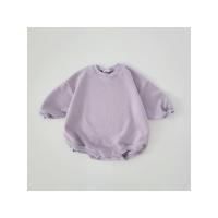 Nueva versión coreana ins mono infantil ropa de primavera y otoño para niños y niñas ropa de escalada ropa de pedo de manga larga suelta de color sólido - details 5