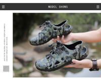 Zuecos de marca para Hombre, sandalias informales de EVA, ligeras, coloridas, para playa y verano, gran oferta - details 9