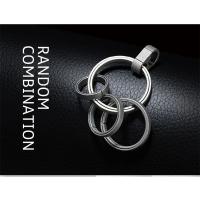 Llaveros de aleación de titanio Real para hombre, colgante de hebilla, llavero de coche superligero, regalo creativo masculino, venta al por mayor - details 8