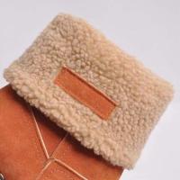 Botas de nieve de gamuza con tacón grueso de tubo medio europeo y americano de otoño e invierno para mujer Botas de algodón para mujer - details 7