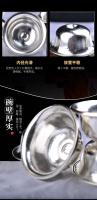 Xizang magic ware S999 plata pura suave siete cuencos Buda ocho taza de agua bendita - details 7