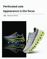 Zapatillas Deportivas de Malla Ligera para Hombres Zapatillas de Baloncesto de Moda con Plataforma - details 3