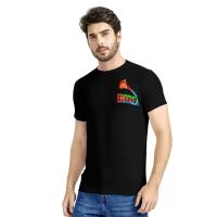 Camiseta ajustada de poliéster liso de alta calidad de 220 g con top para hombre con diseño de bandera de Eritrea - details 10