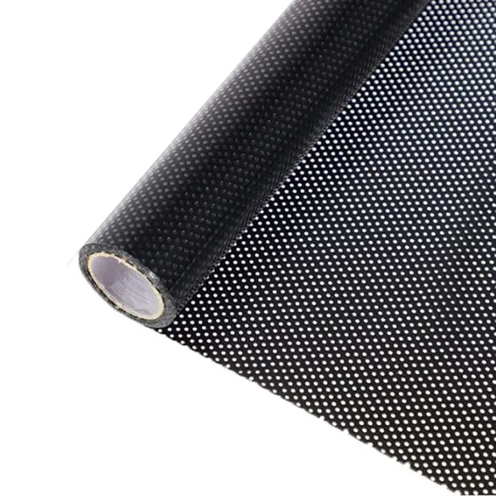 Parasol de oficina, malla bloqueadora solar, autoadhesivo, pegatina de vidrio de privacidad, pegatinas para ventana, película para ventana - 1
