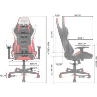 Gaming Profesional, reposabrazos ajustables 2D, pistón clase 4, giratoria, mecanismo de mariposa, cojín lumbar y cervical, color negro/blanco/azul - details 24