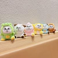 LLavero de Panda de peluche de celebridad de Internet, muñeco bonito, colgante, joyería pequeña, regalo pequeño - details 1