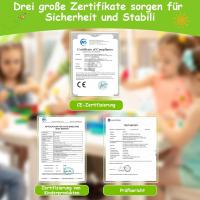 Mesa de Niños Ajustable en Altura Juego de Sillas de 4 Ideal para Jardín de Infantes y Habitación - details 45