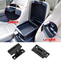 Cubierta de bloqueo de caja de reposabrazos superior e inferior, broches de interruptor de contenedor de consola para Mitsubishi Pajero V73 V75 V77 V93 V97 - details 2