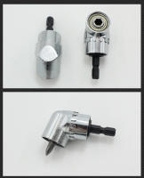 Llave de rosca ajustable de 105 grados con adaptador de bits hexales herramienta de rosca angle taladro - details 7