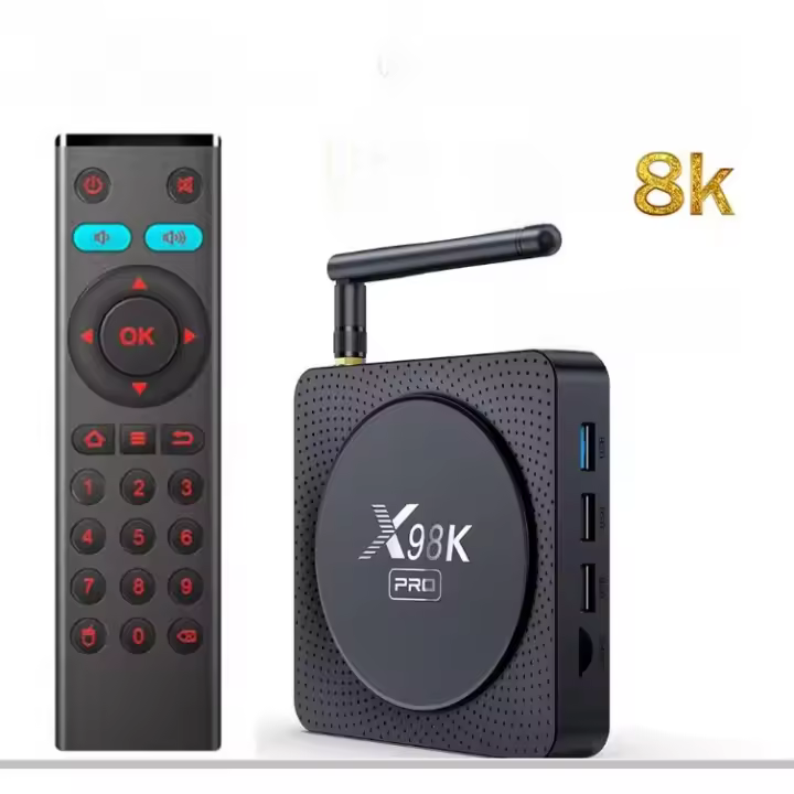 X98K PRO Android 11.0 TV Box Rockchip RK3566 LAN 1000M 4K 8K BT 4GB 32GB Wifi Dual Set Top Box - 1