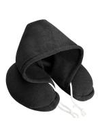 Almohada de avión en forma de U con capucha, suave y cómoda, almohada de viaje para el cuello - details 3
