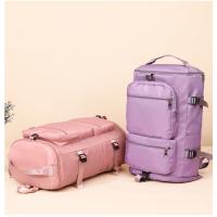Mochila De Viaje Para Mujer IKE MARTI Con Gran Capacidad Bolsa Deportiva De Fin De Semana Yoga Multifuncional Cruzable Con Cremallera - details 10