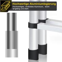 Escalera Telescópica de Aluminio de 5m Portátil, Desmontable, Antideslizante, Extensible, Multiusos, Carga de 150kg Mejoras del Hogar y Herramientas - details 17