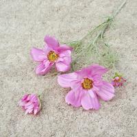 Rama de flor de Cosmos Artificial de lujo, simulación realista de plástico, crisantemo, elegante flor falsa hecha a mano - details 15