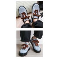 Zapatos Casuales para Hombres de Primavera Nuevos Zapatos Blancos Versátiles con Forro de Tela y Suela Mixta - details 9
