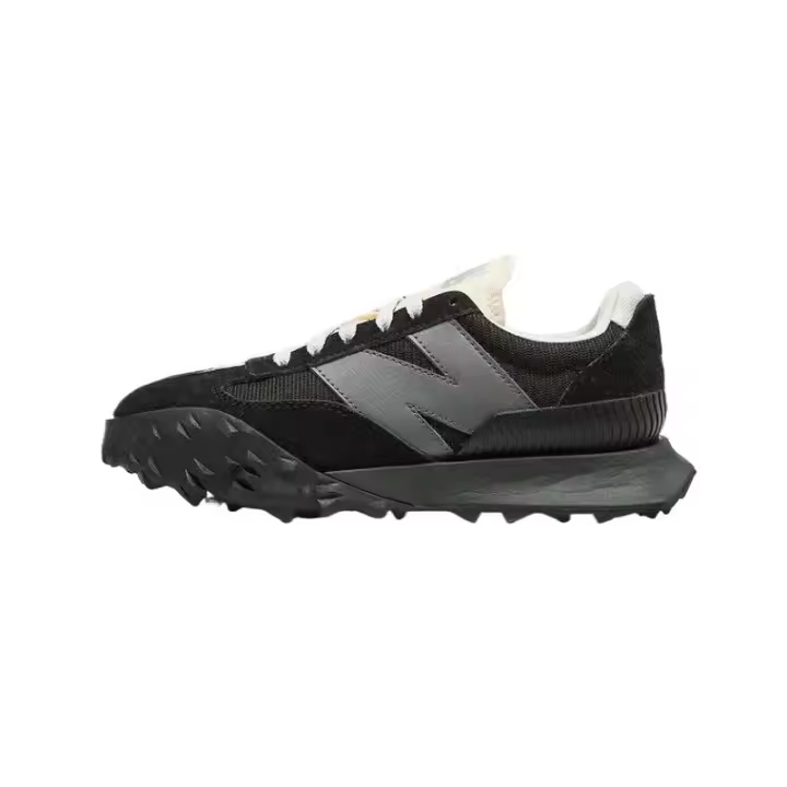 【Tienda insignia oficial】 XC-72 Zapatos deportivos informales para hombre y mujer apliques negros LETEN - 1