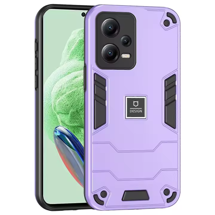 Para Xiaomi Redmi Note 12 (India)/ Poco X5 5G Funda PC + Funda para teléfono TPU - 1