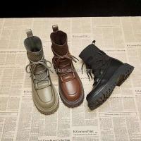 Nuevos modelos de lanzamiento, botas famosas, calcetines de tacón alto, zapatos de invierno para mujer, moda americana barata 2025 - details 4