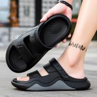 Sandalias de Hombre de Verano Cómodas y Sin Cordones de Goma Suave Zapatos de Playa - details 8