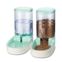 Edipets, Dispensador para Gatos y Perros, Comida y Agua, Pack 2 Unidades, Automático, 3.8 L c/u, Comedero, Alimentador y Bebedero para Mascotas (Gris) - details 8