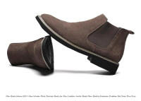 Botines Chelsea de cuero de ante de vaca para hombre, botas de Motocicleta sin cordones, informales, a la moda, primavera y otoño, novedad - details 9