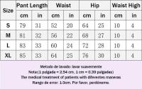 Leggings de Yoga de Cintura Alta Pantalones Deportivos de Nylon Transpirables Secado Rápido - details 0